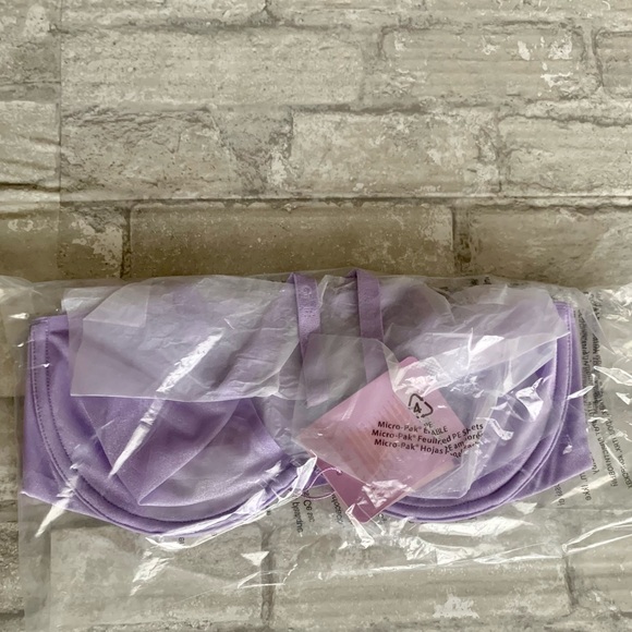 SAVAGE X FENTY: Savage Not Sorry Low-Plunge Unlined Glissenette Bra - Picture 5 of 8